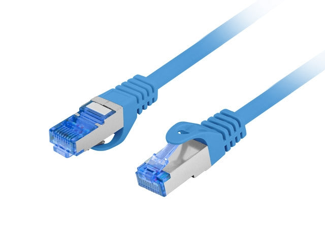 Lanberg patch cord CAT.6A FTP LSZH CCA 1.5m Fluke Passed, blue