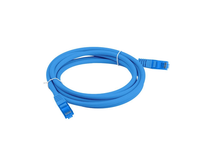 Lanberg patch cord CAT.6A FTP LSZH CCA 1.5m Fluke Passed, blue