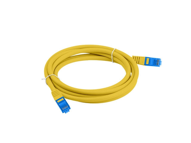 Lanberg patch cord CAT.6A FTP LSZH CCA 3m Fluke Passed, yellow