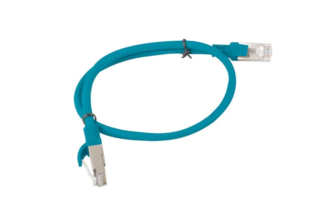 Lanberg patch cord CAT.5E 0.5m, blue
