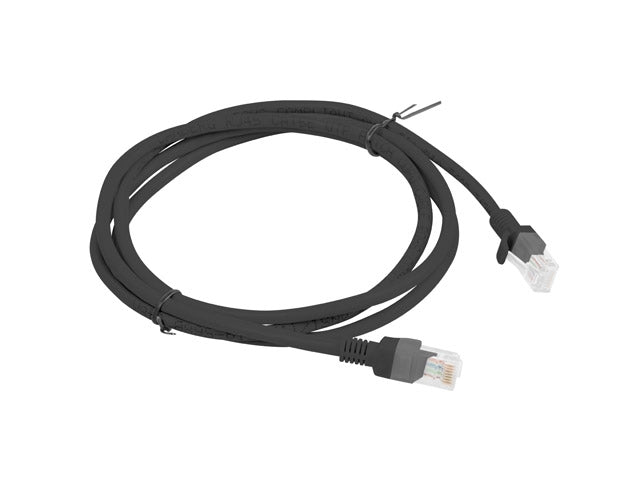 Lanberg patch cord CAT.5E 1.5m, black
