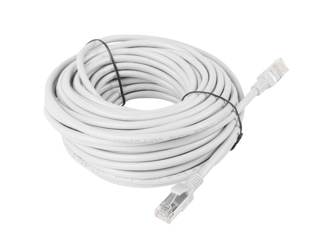 Lanberg patch cord CAT.5E 15m, grey