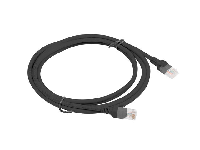 Lanberg patch cord CAT.6 2m, black