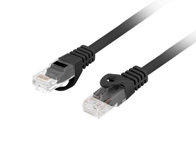 Lanberg patchcord CAT.6 utp lszh cu 2m black fluke passed