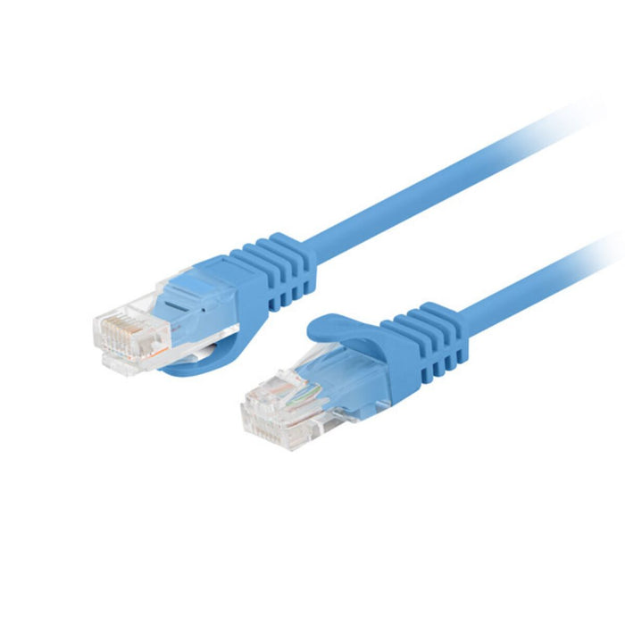 UTP Category 6 Rigid Network Cable Lanberg PCU6-20CC-0025-B Blue 25 cm U/UTP (UTP)