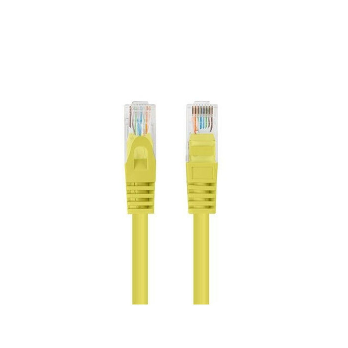UTP Category 6 Rigid Network Cable Lanberg PCU6-20CC-0025-Y Yellow 25 cm