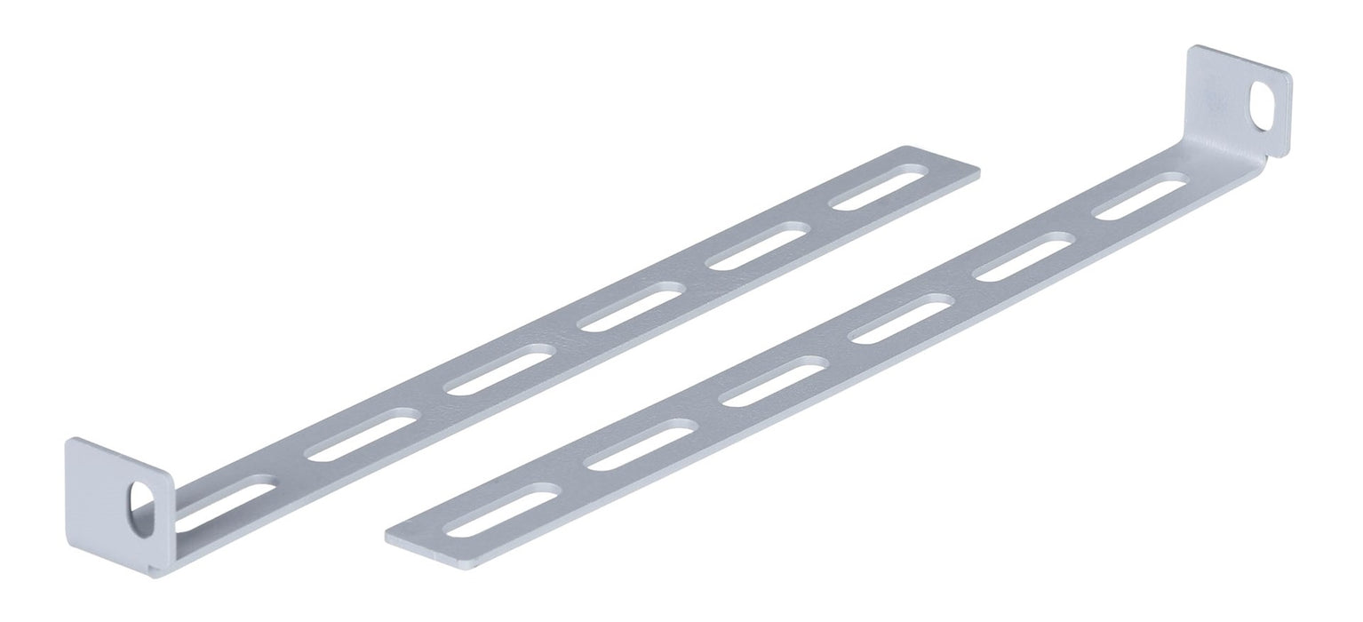 Lanberg 19" fixed shelf 1U / 483x300mm, max load capacity up to 25kg, grey