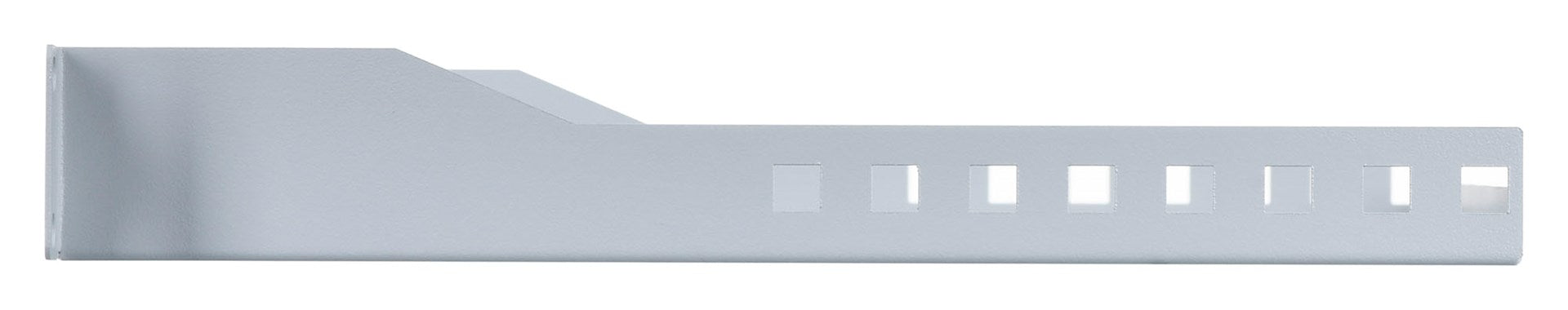 Lanberg 19" fixed shelf 1U / 483x300mm, max load capacity up to 25kg, grey