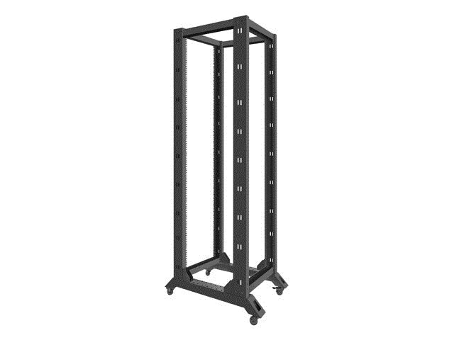 Lanberg open rack 19" 42U  600x800, black