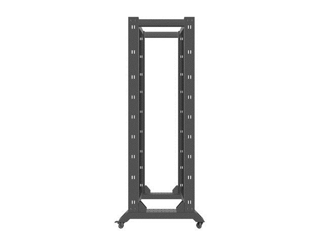 Lanberg open rack 19" 42U  600x800, black