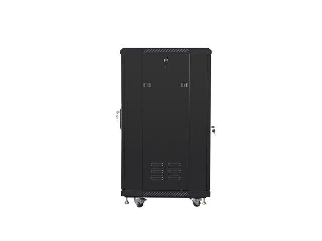 Lanberg rack cabinet 19" free-standing 22U/600x600 (flat pack) black