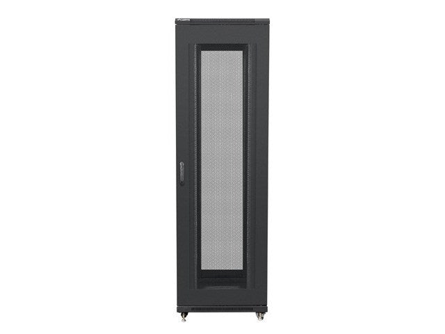 Lanberg rack cabinet 19" free-standing 42U/800x1000 (flat pack) with mesh door black