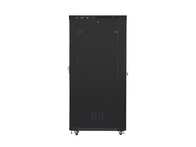 Lanberg rack cabinet 19" free-standing 42U/800x1200 (flat pack) with glass door lcd black v2