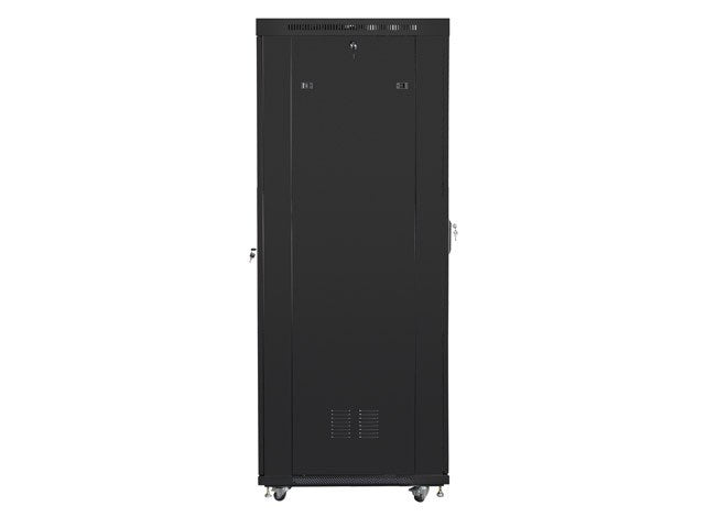 Lanberg rack cabinet 19" free-standing 42U/800x1200 (flat pack) with mesh door lcd black v2