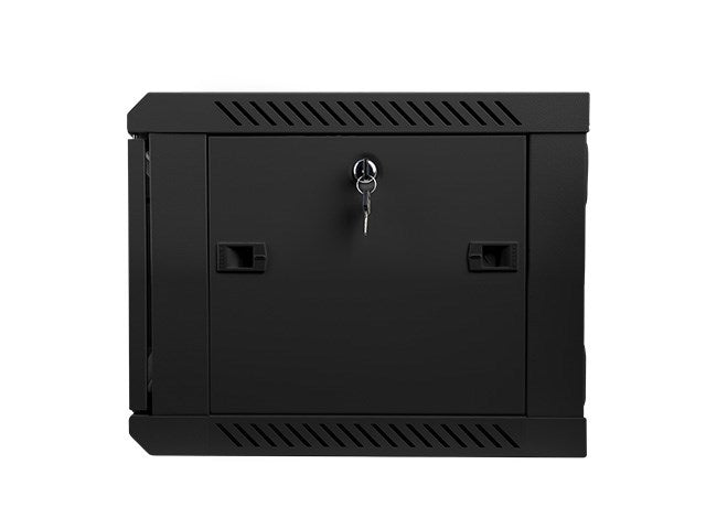 Lanberg rack cabinet 19" wall-mount 6U / 600x450 for self-assembly (flat pack), black