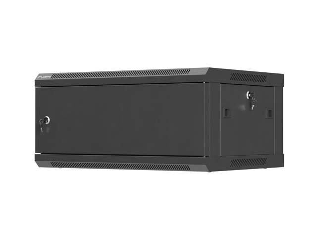 Lanberg WF01-6404-00B rack cabinet 4U Wall mounted rack Black