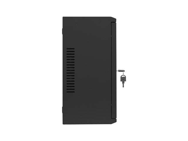 Lanberg rack cabinet 19" wall-mount 4U+3u/540x200 low-profile black (assembled)
