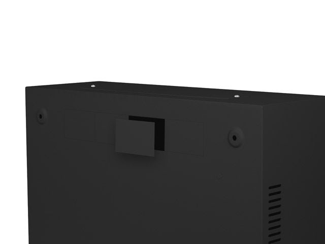 Lanberg rack cabinet 19" wall-mount 4U+3u/540x200 low-profile black (assembled)