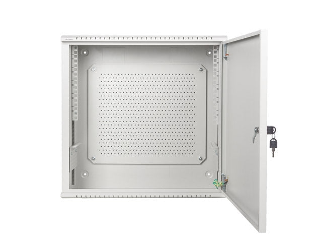 Lanberg rack cabinet 19" wall-mount 6U+3u/540x200 low-profile grey (assembled)