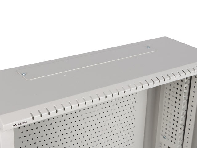 Lanberg rack cabinet 19" wall-mount 6U+3u/540x200 low-profile grey (assembled)