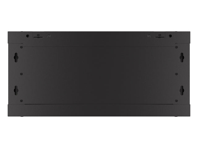 Lanberg rack cabinet 19" wall-mount 4U/600x450 with perforated door black (flat pack)