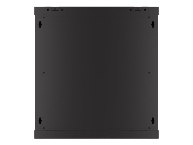 Lanberg rack cabinet 19" wall-mount 12U/600x450 with perforated door black (flat pack)