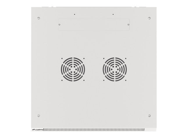 Lanberg rack cabinet 19" wall-mount 6U/600x600 for self-assembly with metal door grey (flat pack)