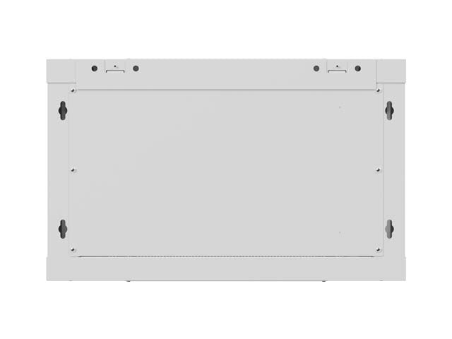 Lanberg rack cabinet 19" wall-mount 9U / 600x600 for self-assembly (flat pack), grey