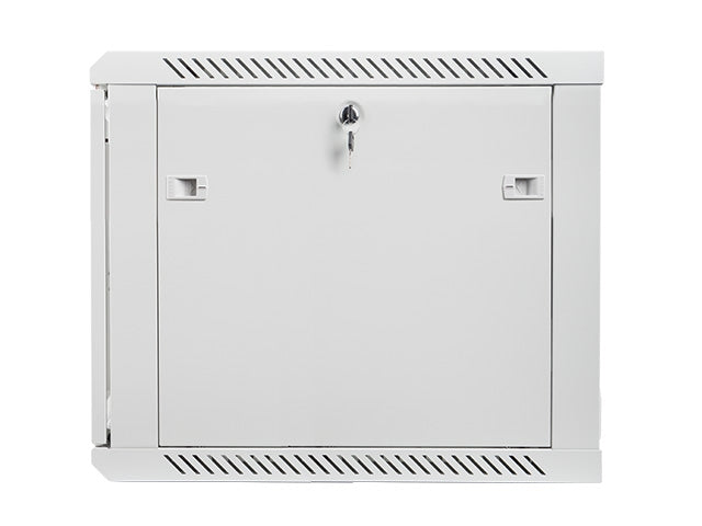 Lanberg rack cabinet 19" wall-mount 9U / 600x600 for self-assembly (flat pack), grey