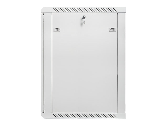 Lanberg rack cabinet 19" wall-mount 18U / 600x600 for self-assembly (flat pack), grey