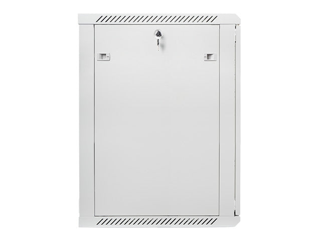 Lanberg rack cabinet 19" wall-mount 18U / 600x600 for self-assembly (flat pack), grey