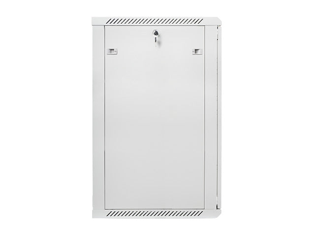 Lanberg rack cabinet 19" wall-mount 22U / 600x600 for self-assembly (flat pack), grey