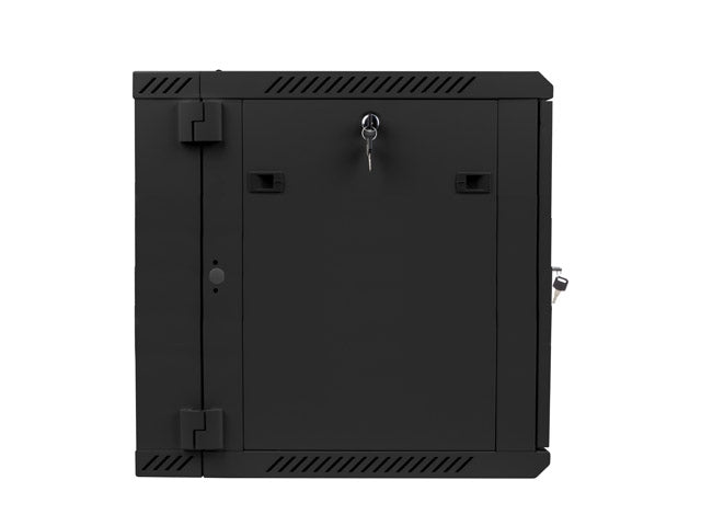 Lanberg rack cabinet 19" double-section wall-mount 12U / 600x600 for self-assembly (flat pack), black