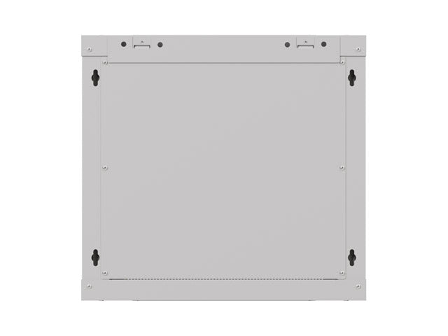 Lanberg rack cabinet 19" wall-mount 9U/540x350 (flat pack) with glass door grey