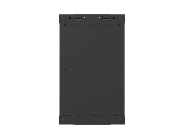 Lanberg rack cabinet 10" wall-mount 9U/300x300 (flat pack) with glass door black