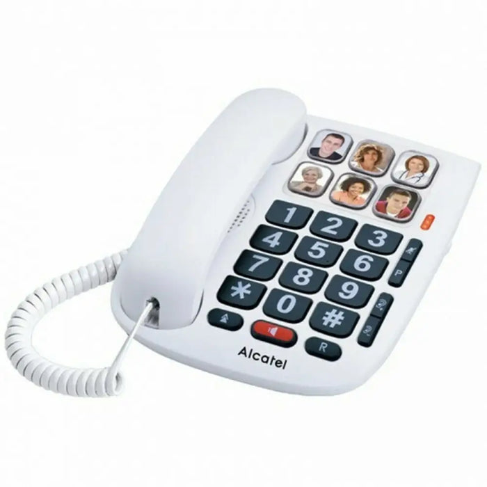Landline for the Elderly Alcatel ATL1416459 LED White - Електроника Телефони и таблети<<<Компютри|
