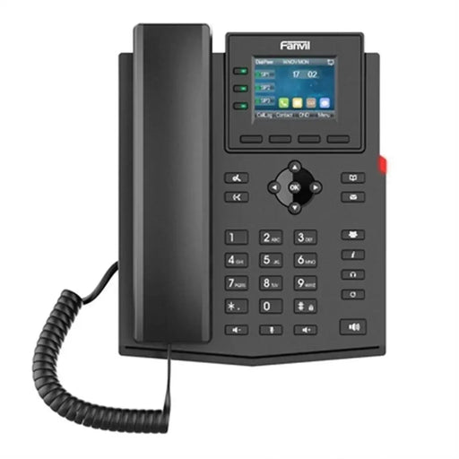 Landline Telephone Fanvil X303-2 Black - Електроника Телефони и таблети<<<Компютри| Електроника<<<BigBuy&&&Стационарни