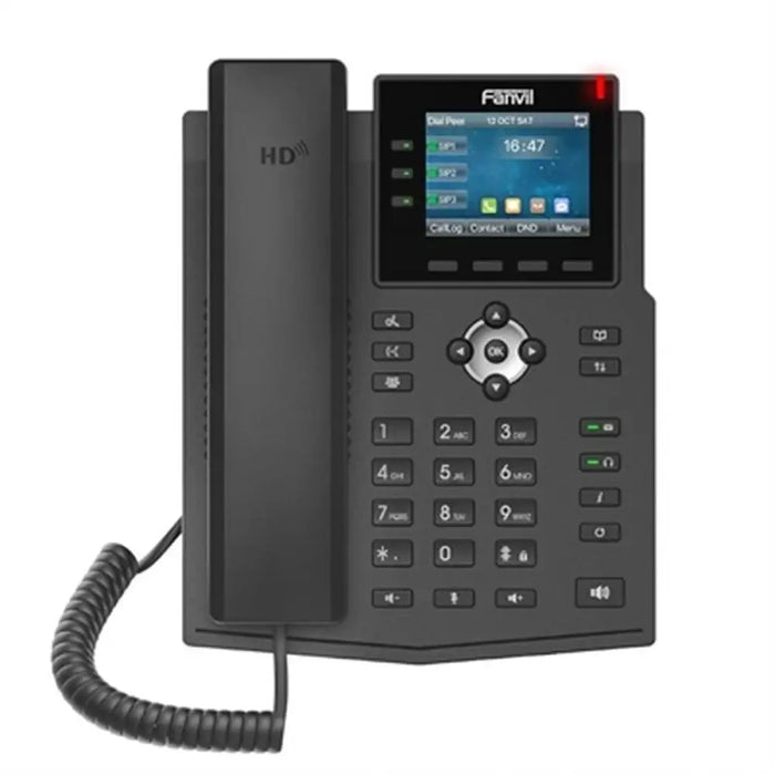 Landline Telephone Fanvil X3U Black - Електроника Телефони и таблети<<<Компютри| Електроника<<<BigBuy&&&Стационарни и