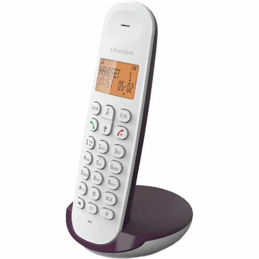 Landline Telephone Logicom DECT ILOA 150 SOLO Aubergine - Електроника Телефони и таблети<<<Компютри|