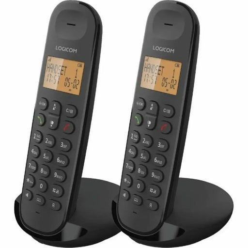 Landline Telephone Logicom DECT ILOA 250 DUO Black - Електроника Телефони и таблети<<<Компютри|