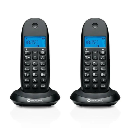 Landline Telephone Motorola C1002 CB+ Black - Електроника Телефони и таблети<<<Компютри|