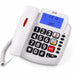 Landline Telephone SPC 3296B White - Електроника Телефони и таблети<<<Компютри| Електроника<<<BigBuy&&&Стационарни и IP