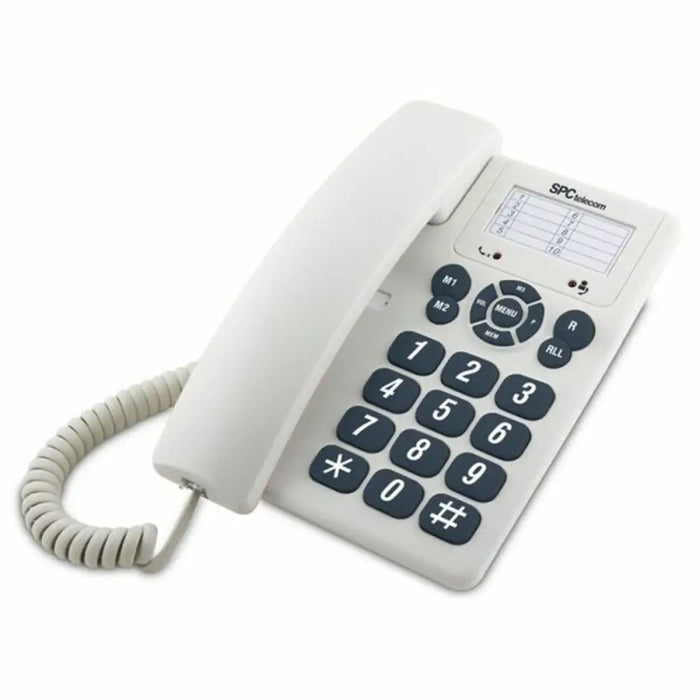 Landline Telephone SPC Original 3602 White - Електроника Телефони и таблети<<<Компютри|