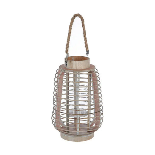 Lantern Atmosphera Candleholder Rattan (33 x 22 cm) - Декорация и Осветление<<<Дом Градина<<<BigBuy&&&Свещи и