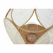 Lantern DKD Home Decor Crystal Natural Brown Bamboo Oriental 42 x 42 x 55 cm - Декорация и Осветление<<<Дом