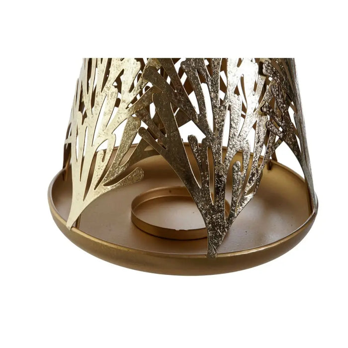 Lantern DKD Home Decor Golden Metal 25 x 25 x 42 cm - Декорация и Осветление<<<Дом Градина<<<BigBuy&&&Свещи и