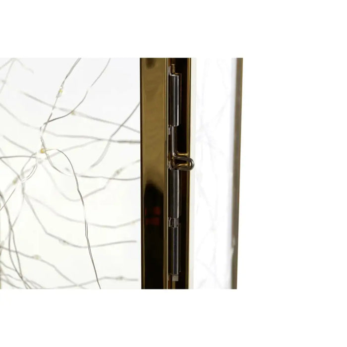 Lantern DKD Home Decor Golden Stainless steel 15 x 14 x 36 cm - Декорация и Осветление<<<Дом