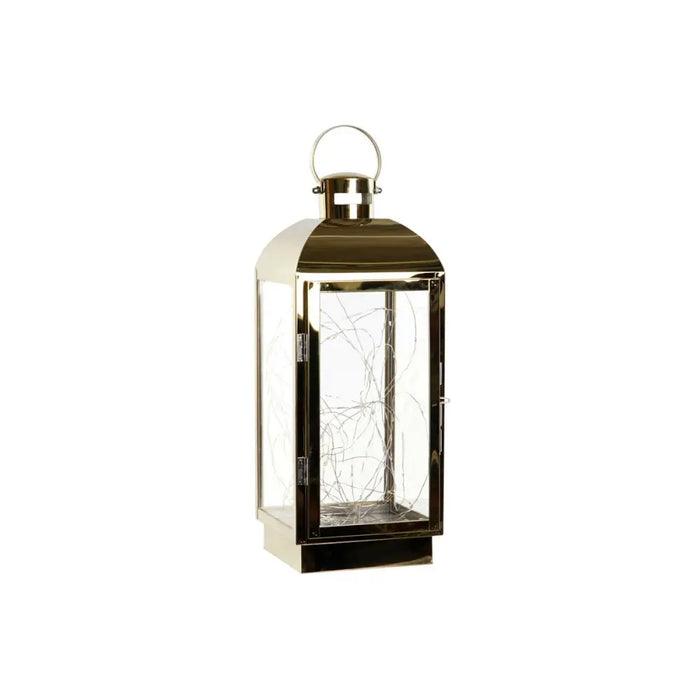 Lantern DKD Home Decor Golden Stainless steel 15 x 14 x 36 cm - Декорация и Осветление<<<Дом