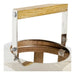 Lantern DKD Home Decor Silver Wood Metal (22 x 22 x 32 cm) - Декорация и Осветление<<<Дом Градина<<<BigBuy&&&Свещи и