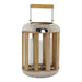 Lantern DKD Home Decor Silver Wood Metal (22 x 22 x 32 cm) - Декорация и Осветление<<<Дом Градина<<<BigBuy&&&Свещи и
